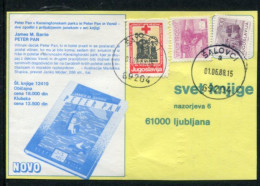 YUGOSLAVIA 1988 Solidarity Week 50 D. Tax Used On Commercial Postcard.  Michel ZZM 155 - Charity Issues