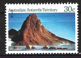 ANTARCTIQUE AUSTRALIEN. N°65 Oblitéré De 1984. Mont Coates. - Used Stamps