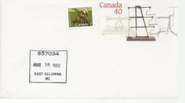 23102) Canada  East Kelowna Postmark Cancel  - Brieven En Documenten