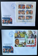 Comores Comoros Komoren 2008 FDC Martin Luther King USA Presidents John Fitzgerald Kennedy Mi. I-VI Bl. I President - Martin Luther King