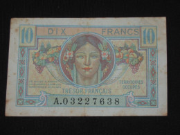 10 Dix  Francs TRESOR FRANCAIS  Type  1947   **** EN ACHAT IMMEDIAT **** - 1947 Tesoro Francés