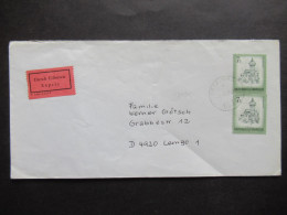 Österreich 1973 / 77 Schönes Österreich Mi.Nr.1432 (2) MeF Durch Eilboten Express Beleg Oetz Tirol Nach Lemgo Gesendet - Storia Postale