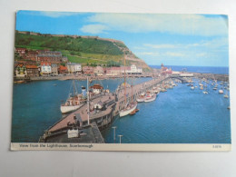 D196382  UK -England - Yorkshire - Scarborough -View From The Lighthouse    Sent To Hungary - Scarborough