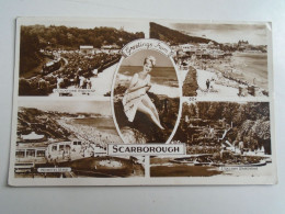 D196385  UK -England - Yorkshire - Scarborough-  Multiview - Pin Up  - PU 1962  Sent To Hungary - Scarborough
