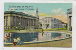 USA - COLORADO - DENVER, Public Library & Civic Center - Denver