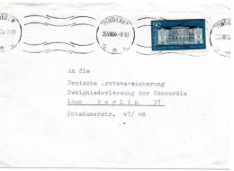 67740 - Norwegen - 1964 - 90o Verfassung EF A Bf VINDEREN -> Westberlin - Lettres & Documents
