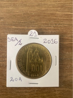 Monnaie De Paris Jeton Touristique - 21 - Semur-en-Auxois - Collégiale Notre Dame - 2016 - 2016