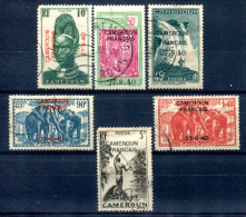 Cameroun            Lot   Divers  Oblitérés ( 212 Et 230 Une Dent Courte Haut Gauche) - Usados