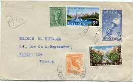 AUSTRALIE THEME JEUX OLYMPIQUES LETTRE DEPART SYDNEY ? FE 57 POUR LA FRANCE - Summer 1956: Melbourne