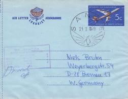 SOUTH AFRICA - AEROGRAMME 1969  > GERMANY  / *310 - Posta Aerea