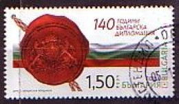 BULGARIA / BULGARIE - 2019 - 140 Ans De Diplomatie Bulgare - 1v  Used - Usati