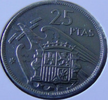 Spain - 1957 *59 - KM 787 - 25 Pesetas - XF - Look Scans - 25 Pesetas