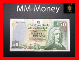 SCOTLAND  50 £  14.9.2005  P. 366  "Royal Bank Of Scotland"   Little Yellow Spot On The Upper Right Corner  *rare*   UNC - 50 Pounds
