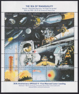 F-EX41355 PALAU MNH 1989 SPACE 20th ANNIV APOLLO 11 FIRT MANNED LUNAR LANDING.  - Oceanië