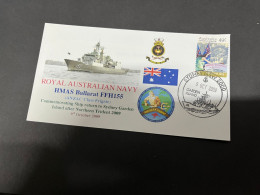 5-7-2023 (1 S 22) Royal Australian Navy Warship - HMAS Ballarat FFH 155 (Northen Trident) - Autres & Non Classés