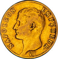 France - 20 Francs Napoléon Tête Nue Calendrier Grégorien 1806 U - 20 Francs (or)