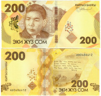 Kyrgyzstan 200 Som 2023 UNC - Kirghizistan