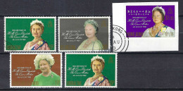 HONG KONG, GIBRALTAR, STE HELENE, FALKLAND Ca.1980: Lot "REINE ELISABETH" Neufs** Et Obl. - Neufs