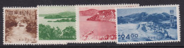 Japan, Scott 542-545, MHR - Neufs