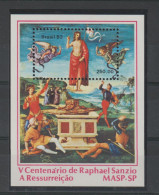 Brésil 1983 Peinture Raphael BF 53 ** MNH - Blocks & Kleinbögen