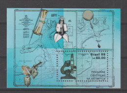 Brésil 1988 Exploration Antarctique BF 71 ** MNH - Blocks & Kleinbögen