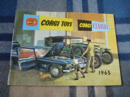 Catalogue CORGI TOYS 1965 - Voitures Miniatures [2] - Catalogues & Prospectus