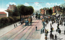 ROYAUME-UNI - Grand Londres - High Road Tootenham, N. - Tramway - Animé - Colorisé - Carte Postale Ancienne - Middlesex