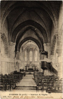 CPA Avernes Interieur De L'Eglise FRANCE (1309328) - Avernes