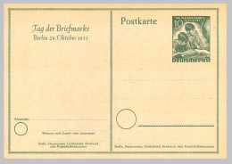 Berlin Ganzsache P27 Sst.-16-6070 - Cartoline Private - Usati