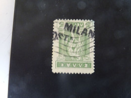 GRECE MILANO   Oblitérations - Postal Logo & Postmarks
