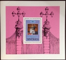 Barbuda 1978 Coronation Anniversary Overprint Minisheet MNH - Barbuda (...-1981)