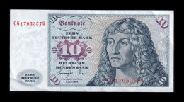 Alemania República Federal Federal Republic Of Germany 10 Deutsche Mark 1977 Pick 31b Ebc+/Sc- Xf+/aUnc - 10 DM