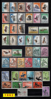 SAN MARINO 1962 Annata COMPLETA  46 Fbolli Nuovi **/MNH - Años Completos