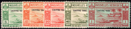 French New Hebrides 1938 Postage Due Set Lightly Mounted Mint. - Neufs