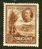 5302 BCx  Antigua 1932 Scott 69 Used (Lower Bids 20% Off) - 1858-1960 Kronenkolonie