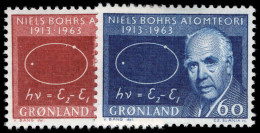 Greenland 1963 50th Anniversary Of Bohr's Atomic Theory Unmounted Mint. - Ungebraucht