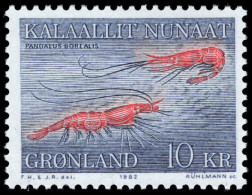 Greenland 1982 Shrimps Unmounted Mint. - Neufs