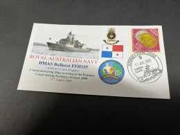 6-7-2023 (1 S 29) Royal Australian Navy Warship - HMAS Ballarat FFH 155 (Exercise Northern Trident 09 - Panama Canal) - Autres & Non Classés