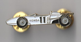 PIN'S THEME  SPORT FORMULE  F 1  VOITURE  HONDA  PNEUS GOOD YEAR - Car Racing - F1