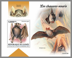 GUINEA REP. 2023 MNH Bats Fledermäuse Chauves-souris S/S - IMPERFORATED - DHQ2327 - Fledermäuse