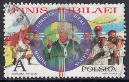 POLAND 3875,used,falc Hinged,popes - Used Stamps
