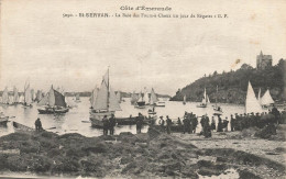 St Servan * La Baie Des Fours à Chaux Un Jour De Régates * Courses De Bateaux - Saint Servan