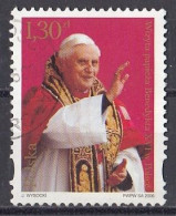 POLAND 4241,used,falc Hinged,popes - Used Stamps
