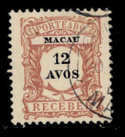 ! ! Macau - 1904 Postage Due 12 A - Af. P 07 - Used - Postage Due