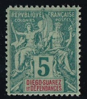 Diégo-Suarez N°28 - Neuf ** Sans Charnière - TB - Unused Stamps