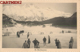 SAINT-MORITZ MORITZERSEE PATINOIRE GRISONS SUISSE  - Saint-Moritz