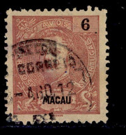 ! ! Macau - 1903 D. Carlos 6 A - Af. 133 - Used - Oblitérés