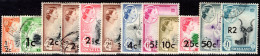 Swaziland 1961 Surcharge Set Mixed Mint And Used (no 1r). - Swaziland (...-1967)