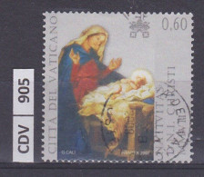 VATICANO      	2007	Natale, 0,60 Usato - Used Stamps