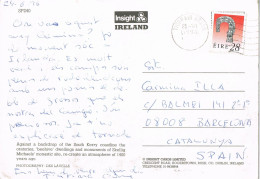 50816. Postal RIOBRAID ARANN (Eure) Irlanda 1996. Vista The SKELLIGS, South Kerry - Brieven En Documenten